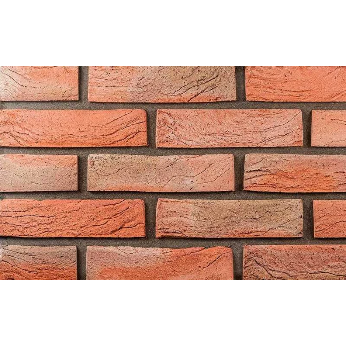 Кирпич облицовочный Донские зори Никольский узорный, 250х120х65 мм