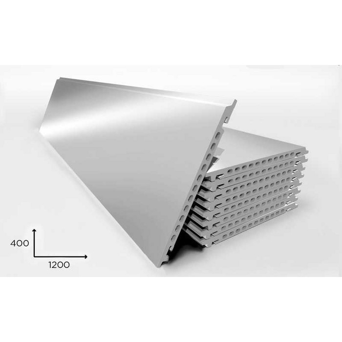 Керамогранитная плита FAVEKER GA16 для НФС, Acero, 1200*400*18 мм