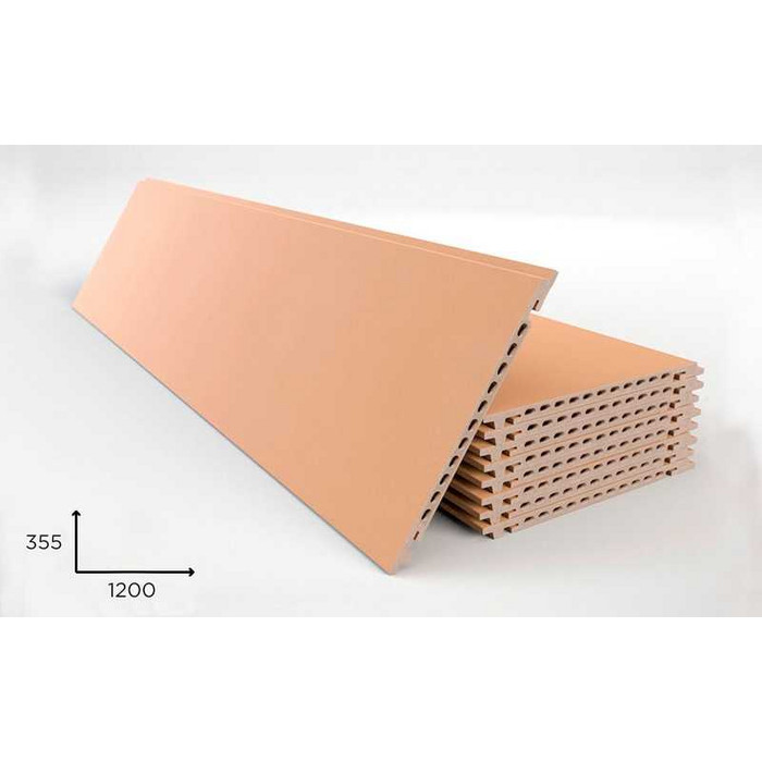 Керамогранитная плита FAVEKER GA16 для НФС, Beige, 1200*355*18 мм
