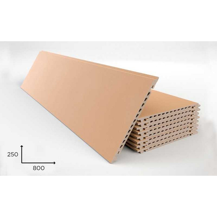 Керамогранитная плита FAVEKER GA16 для НФС, Beige, 800*250*18 мм