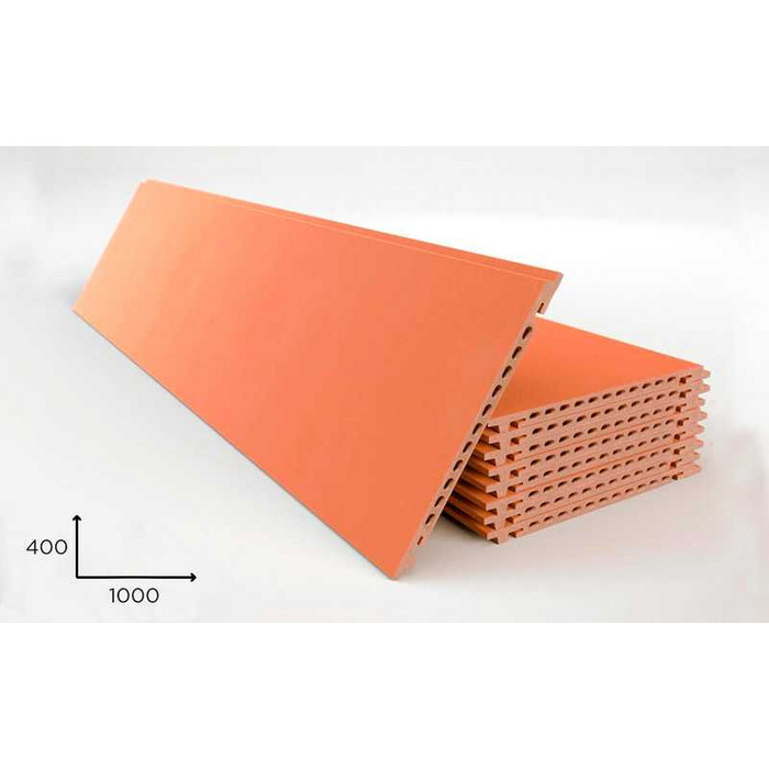 Керамогранитная плита FAVEKER GA16 для НФС, Salmon, 1000*400*18 мм