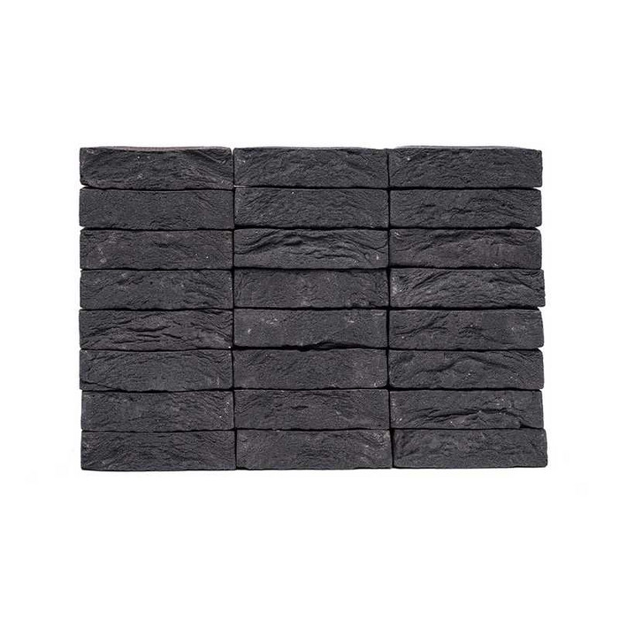 Кирпич облицовочный ENGELS Blackstone, 209х45-50х50 мм