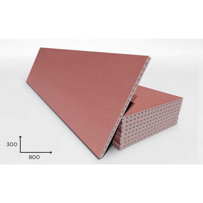 Керамогранитная плита FAVEKER GA20 для НФС, Marron, 800*300*20 мм
