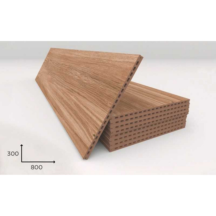 Керамогранитная плита FAVEKER GA20 для НФС, Ordesa Marron, 800*300*20 мм