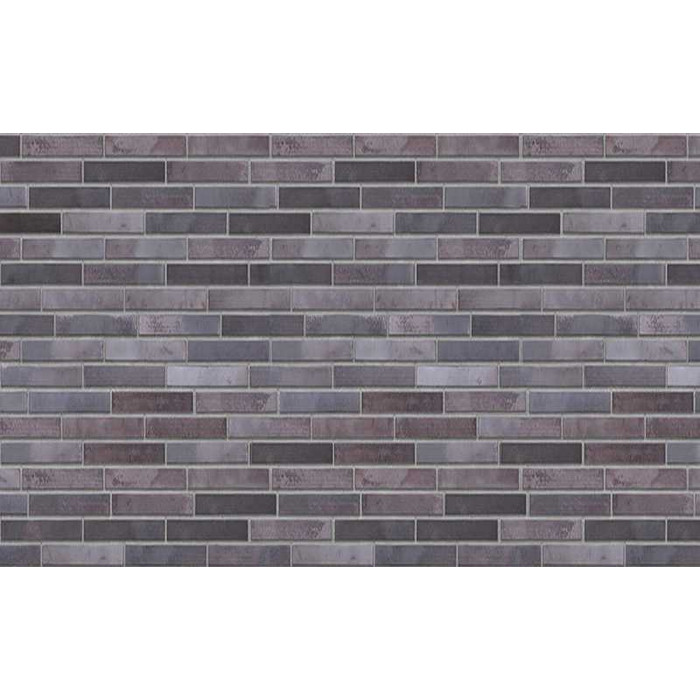 Клинкерная облицовочная плитка King Klinker King size для НФС, LF18 Obsidian shadow, 240*71*17 мм