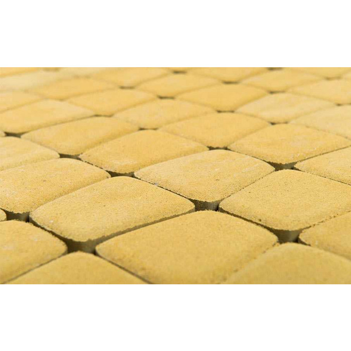 Плитка тротуарная BRAER Классико круговая песочный, 73*110*115*60 мм