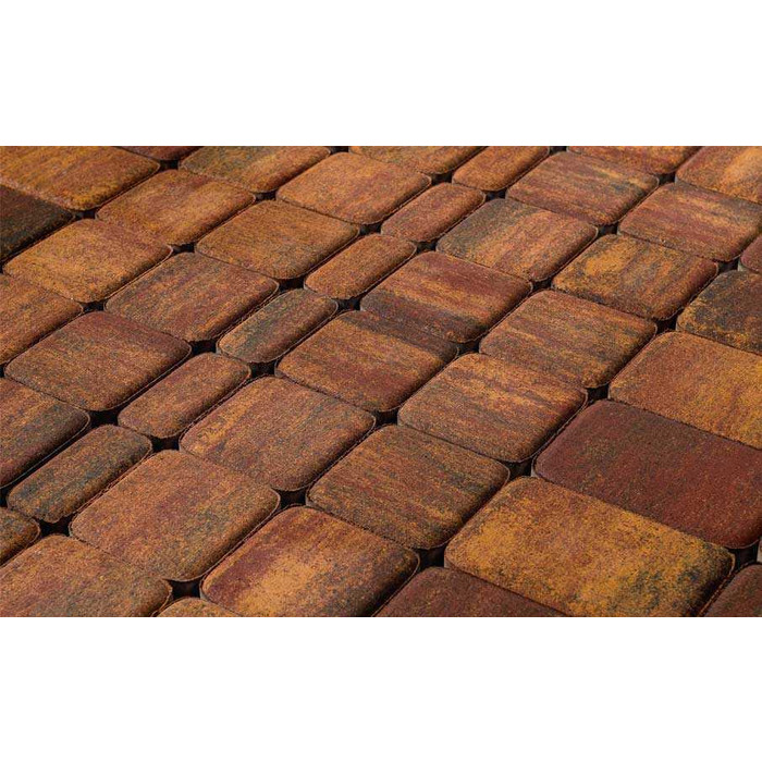 Плитка тротуарная BRAER Классико Color Mix Мальва, 115*60 мм