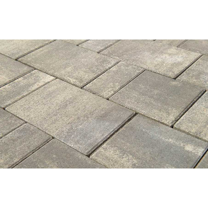 Плитка тротуарная BRAER Старый город Венусбергер Color Mix Туман