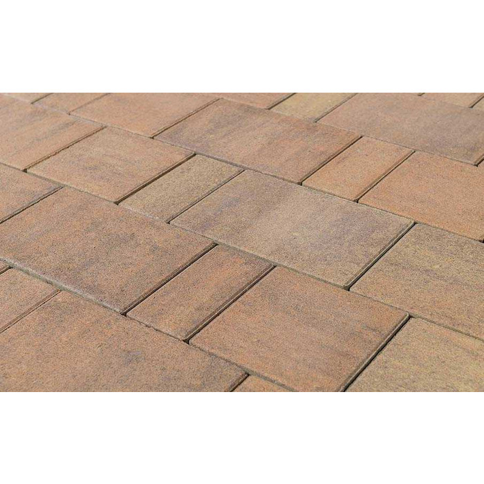 Плитка тротуарная BRAER Старый город Ландхаус Color Mix Прайд, толщина 60 мм