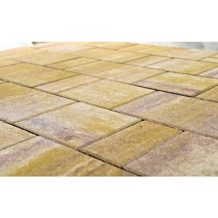 Плитка тротуарная BRAER Старый город Ландхаус Color Mix Степь, толщина 80 мм