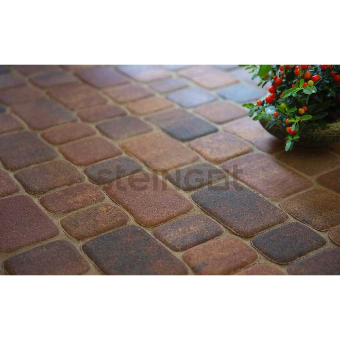 Плитка тротуарная Steingot Color Mix, Классика, Блэнд, толщина 60 мм