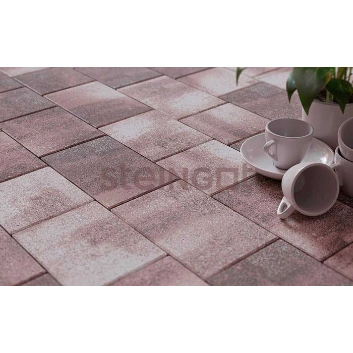 Плитка тротуарная Steingot Color Mix, Новый город, Клифф, толщина 60 мм